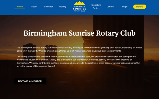 Birmingham Sunrise Rotary Club - Home